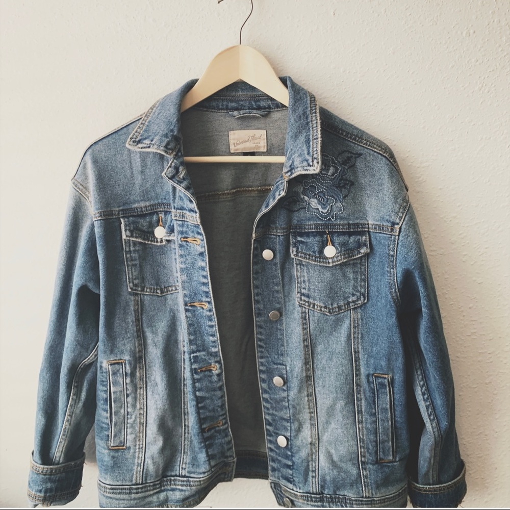Light Washed Denim Jacket